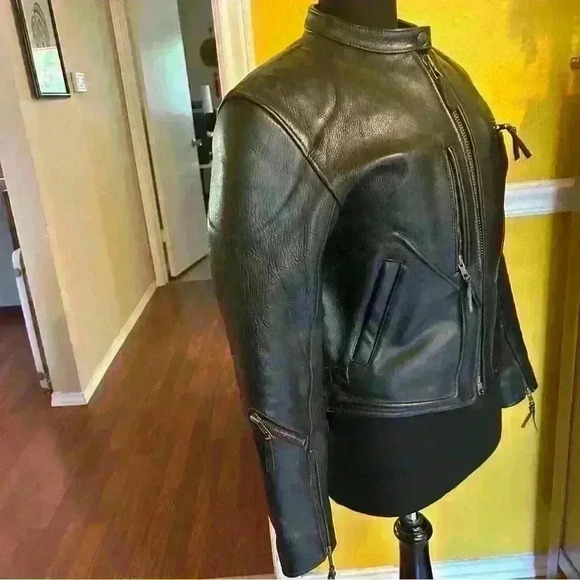 Easy Riders‎ Leather Padded Touring Jacket Size Small - Picture 2 of 13